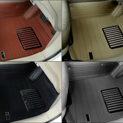 ถาดปูพื้นรถยนต์ 5D เข้ารูป 100 % Toyota REVO