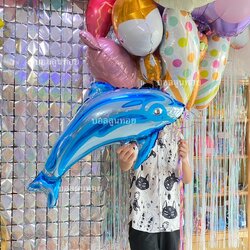 ลูกโป่งปลาโลมา ลูกโป่งสัตว์ทะเล