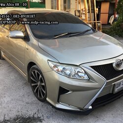 กันชนหน้า Altis 2008 - 2010 งานยกกันชน แบบ Lexus
