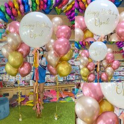 ลูกโป่งดารา ช่อใหญ่หรูหรา