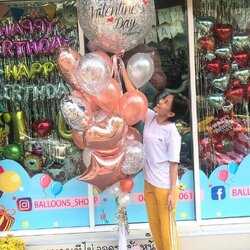 ลูกโป่งหัวใจ วาเลนไทน์ Valentine's balloon ราคาเริ่มต้น