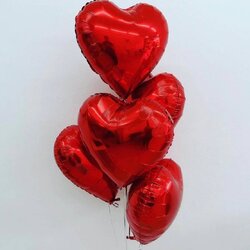 ของขวัญวาเลนไทน์ ช่อลูกโป่งหัวใจ