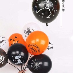 ลูกโป่งฮาโลวีน ผี balloon Halloween