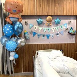 ลูกโป่งเด็กแรกเกิด New Born welcome baby