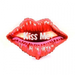 ลูกโป่งรูปปาก จุ๊บๆ