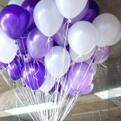 ลูกโป่งโทนม่วง