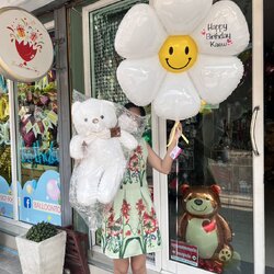 ลูกโป่งรับปริญญา เรียนจบ