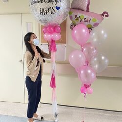 ลูกโป่งเด็กแรกเกิด New Born welcome baby