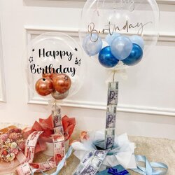 ลูกโป่งดึงเงิน ลูกโป่งวาเลนไทน์ ใส่เงินได้