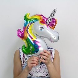 ลูกโป่งยูนิคอร์ Unicorn balloons mini 12 นิ้ว