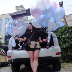 ลูกโป่งท้ายรถ BT307