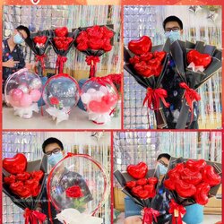 ลูกโป่งหัวใจ วาเลนไทน์ Valentine balloon