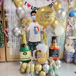 ลูกโป่งเบียร ลูกโป่งจัมโบ้พิมข้อความ ลูกโป่งวันเกิด