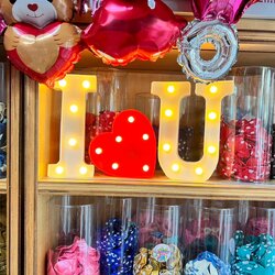 ไฟตัวอักษรประดับ 3 ตัว