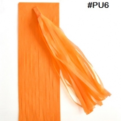 พู่ลูกโป่ง พู่กระดาษลูกโป่ง 1แพ็ค มี 10 ชั้น