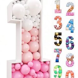 กล่องตัวเลข 73 เซนติเมตร ไม่รวมลูกโป่ง