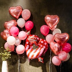 ลูกโป่งหัวใจ วาเลนไทน์ Valentine balloon