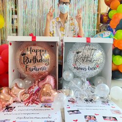 กล่องลูกโป่งสำหรับลูกค้า