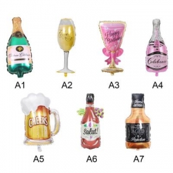 ลูกโป่งขวดเหล้า เบียร์ ขวดไวน์ เลือกแบบได้เลย