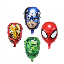 ลูกโป่งหน้าซูปเปอร์ฮีโร่ เหลือแต่สไปเดอร์ อนาแกรม