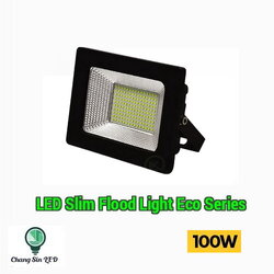 โคมไฟ LED Slim Flood Light Eco Series 100w