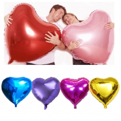 ลูกโป่งฟอยล์-หัวใจ-heart-shape-foil-balloons 36 นิ้ว