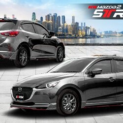 ชุดแต่งรอบคัน mazda2 2019 2020 SATOM 5D