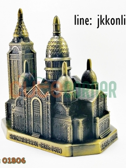 01806-โมเดลมหาวิหารซาเคร-เกอร์ 12ซม - ฟรีค่าส่ง