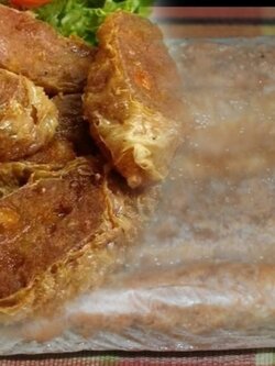 แฮ่กึ้นกุ้ง ถุงใส มี5เส้นต่อแพ็ก(มีฮาลาส) (ไม่รวมค่าขนส่ง)