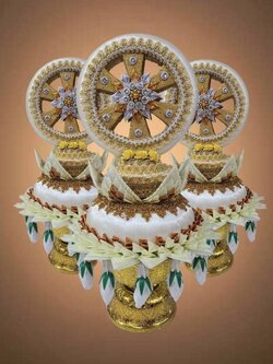 กรวยอุปัชฌาย์ ธรรมจักร สวยงาม