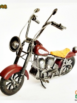 โมเดลรถมอเตอร์ไซค์ M243-Red Blood ฟรีค่าส่ง