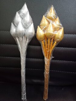 ดอกบัวเงินทอง (เล็ก) *กำละ 6 ดอก