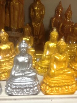 พระสะดุ้งมาร 2 นิ้ว (เรซิ่น)