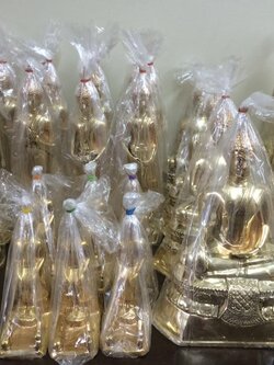 พระประจำวันเกิด (ทองเหลือง) หน้าตัก 3 นิ้ว