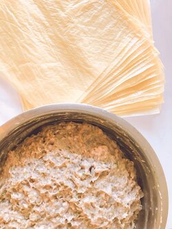 แผ่นฟองเต้าหู้ แบบเค็ม