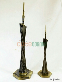 01718-โมเดลกวางโจวทาวเวอร์ 18 ซม - ฟรีค่าส่ง