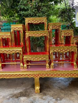 โต๊ะหมู่ 15 หน้า 10 สำหรับตั้งหน้าโบสถ์ (ลายที่ 1)