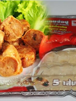 หอยจ้อปูสูตรดั้งเดิม เกรด เอ พร้อมน้ำจิ้ม แพ็กละ 40ลูก (มี Halal)