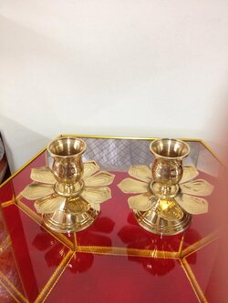 เชิงเทียน (ทองเหลือง) *บัว