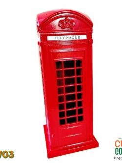 01703-โมเดลตู้โทรศัพท์ 18ซม - ฟรีค่าส่ง