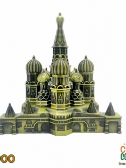 01900 - โมเดลมหาวิหารเซนต์บาซิล - ฟรีค่าส่ง