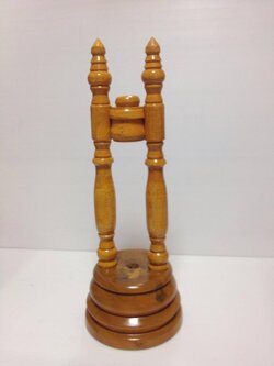 ขาตั้งตาลปัตร *สีแชล็ค