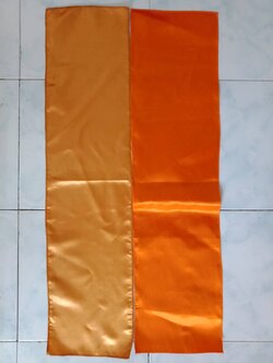 ผ้ากราบ (ผ้ารับประเคน) *ผ้าต่วนเงา