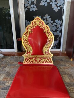 อาสนะพนักพิง *รุ่นใหม่