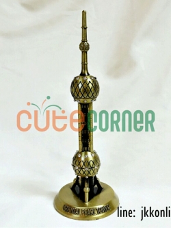 01736-โมเดลหอไข่มุกตะวันออก 18ซม - ฟรีค่าส่ง