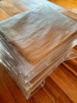 ฟองเต้าหู้ แผ่นฟองเต้าหู้ แบบจืด