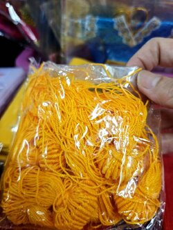 สายสิญจณ์ผูกข้อมือ (ห่อละ500เส้น)