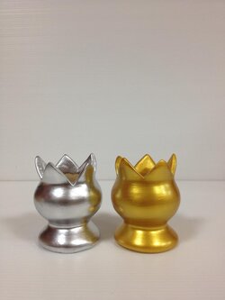 เชิงเทียนบัว (เงิน-ทอง)