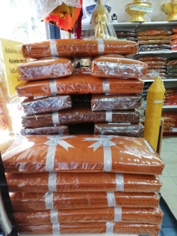 ผ้าไตรมัชลิน 9 ขันธ์ (ตะเข็บคู่) 2.00 x 3.20 เมตร 2 ชั้น (ตัดเย็บใหม่ทุกผืน) รับประกันสินค้า 100%