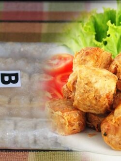 หอยจ้อปูสูตรดั้งเดิม เกรด บี ถุงใสไม่มีน้ำจิ้ม(มีฮาลาส)